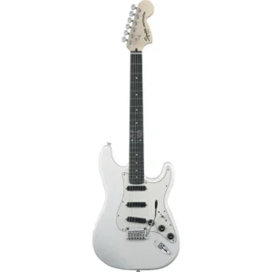 Squier Squier Deluxe Hot Rails Strat Olympic White