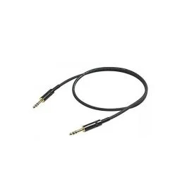 Proel CHL140LU1 Cavo jack stereo/jack stereo 1 mt nero