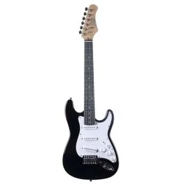 Chitarra Elettrica Mini 3/4 Eko ST-100 Black