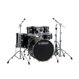 Batteria Yamaha Stage Custom 22″ 5pz+Hardware Raven Black