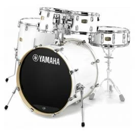 Yamaha stage custom standard 22 classic white
