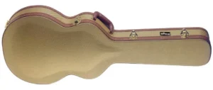 STAGG GCX-SA GD CUSTODIA RIGIDA PER CHITARRA SEMIACUSTICA GOLD TWEED