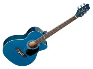 STAGG Auditorium Cutaway Elettrificata Blu