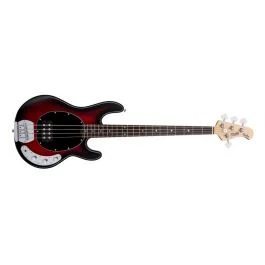 Sterling by Music Man stingray ray4 4 red burst satin
