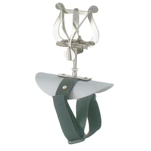Stölzel Marching Music Holder – Flute – Nickel with velcro