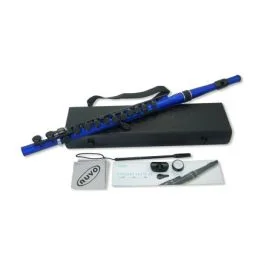 Nuvo student flute – blue/black
