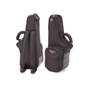 STEFY LINE SW103 CUSTODIA IMBOTTITA SEMIRIGIDA ASTUCCIO SAX SASSOFONO ALTO CONTRALTO COLORE NERO SW-103
