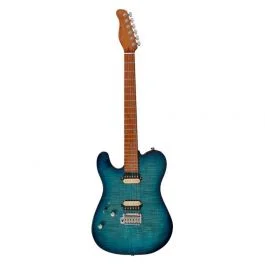 Sire Guitars t7 fm tbl trans blue lefthand