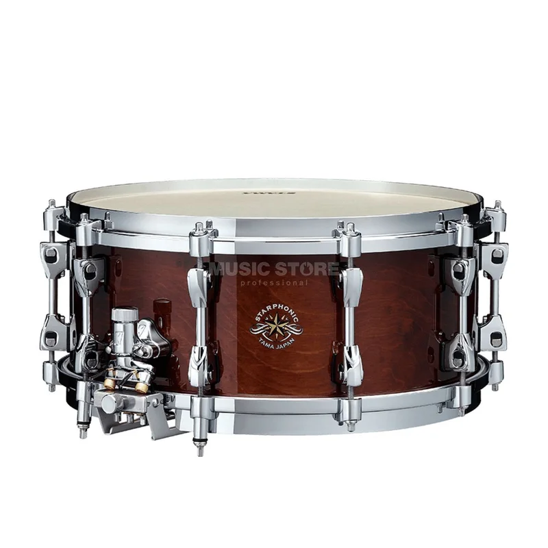 Tama Bravura Concert Snare 14″x6″ Starphonic Gloss Mocha Brown
