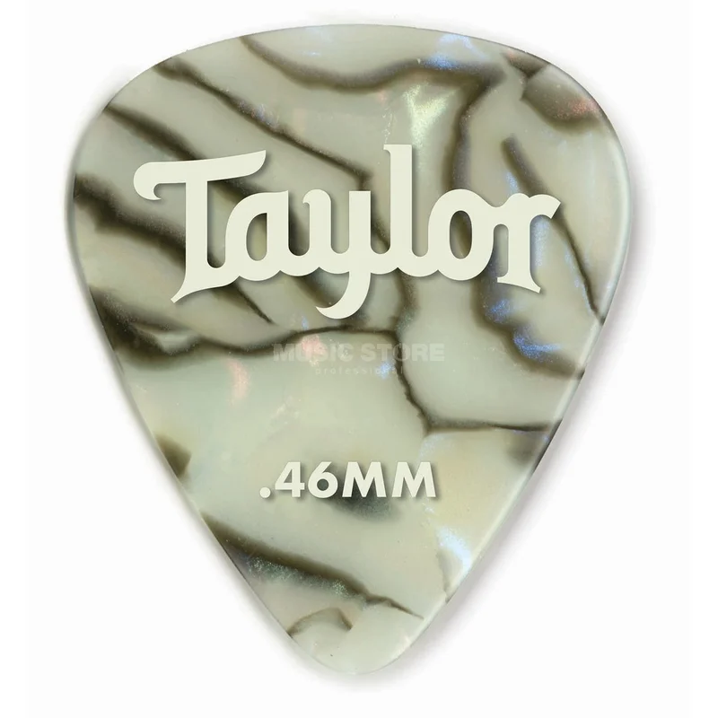 Taylor Celluloid 351 Picks 0.46 Abalone, 12-Pack