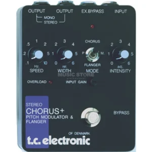 TC Electronic SCF-Pedal Stereo-Chorus Flanger Foot Pedal