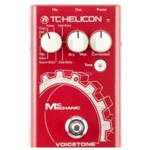 TC-Helicon VoiceTone Mic Mechanic Vocal Effects Pedal
