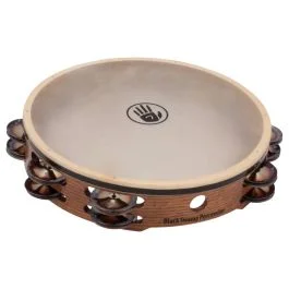 Black Swamp TD1 tamburello 10″ piatti alpacca pelle naturale