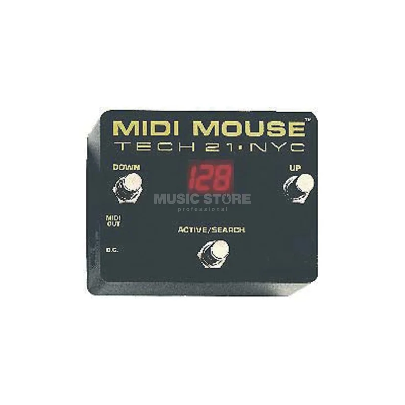 Tech 21 MIDI Mouse Battery Operated MI DI Foot Controller