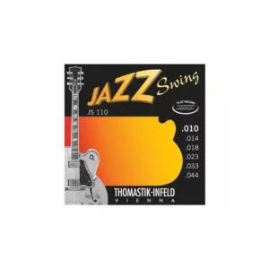 Thomastik JS110 Corde Per Chitarra Elettrica Jazz Swing Series Nickel Flat Wound