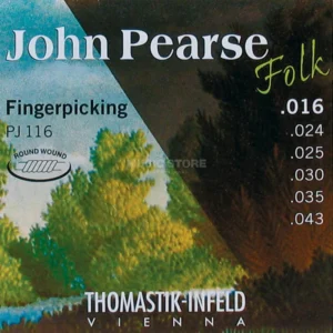 Thomastik PJ116 K-Git. Saiten John Pearse Round Wound