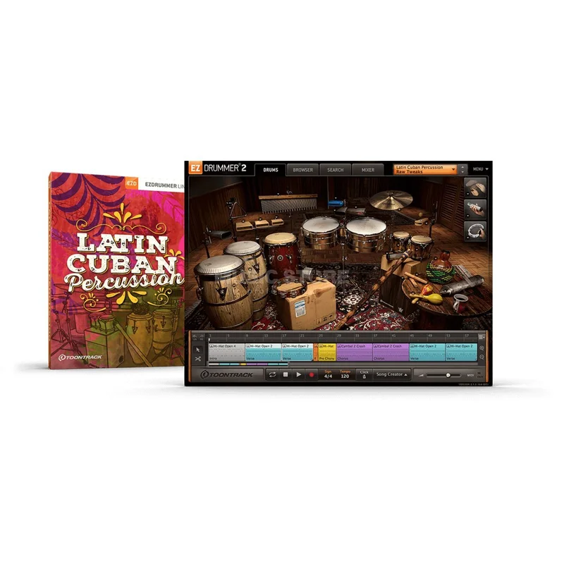 Toontrack Latin Cuban Percussion EZX License Code