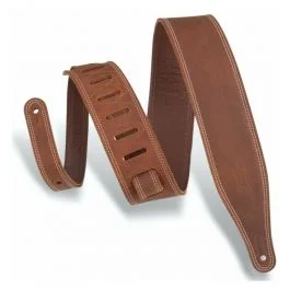 Levy’s tracolla 2,5 in pelle marrone