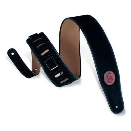 Levy’s tracolla xl 2,5 in suede nera
