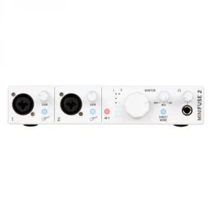 ARTURIA MINIFUSE 2 SCHEDA INTERFACCIA AUDIO USB C, 2-IN COMBO / 2-OUT BIANCA