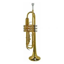 Stewart Ellis tromba in sib, con astuccio semi-rigido, ottone lucido
