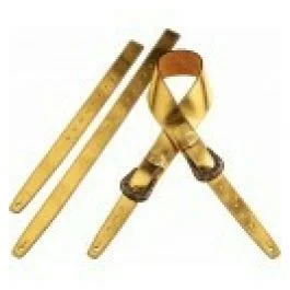 Magrabo twin buckle ts metallic gold 7 cm fibbie sun ottone