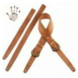 Magrabo twin buckle ts special stone washed marrone 6 cm fibbie sun ottone