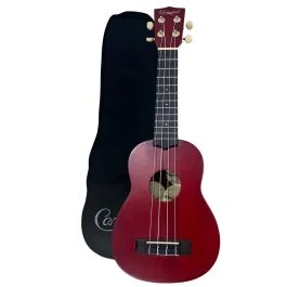 Ukulele soprano Camwood red con borsa | Cavalli Musica