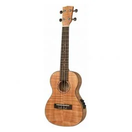 Korala ukulele concerto mancino elettrificato, okoume, colore natural