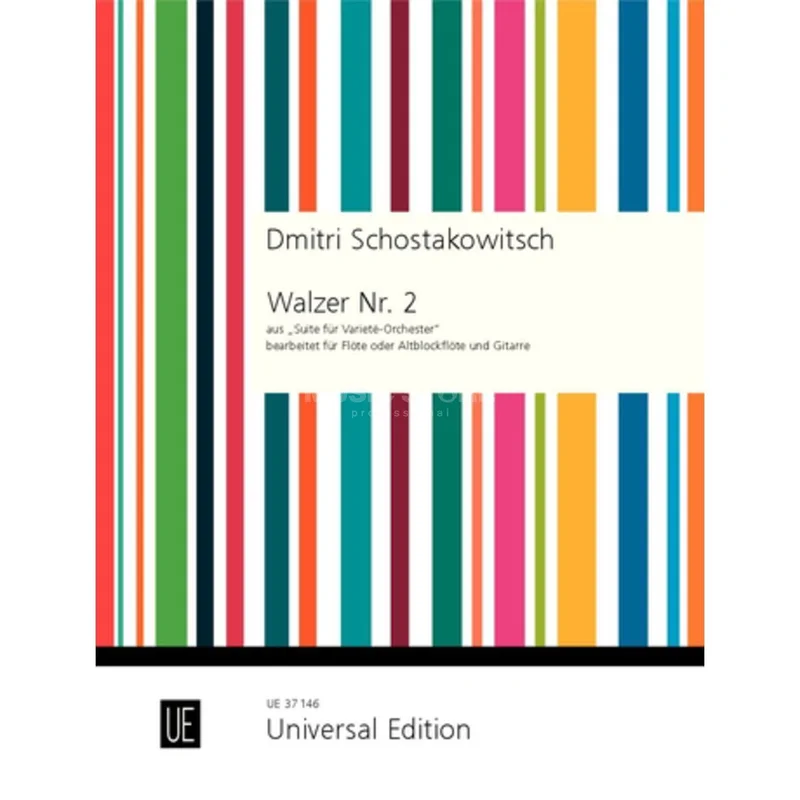Universal Edition Dmitri Schostakowitsch: Walzer Nr. 2