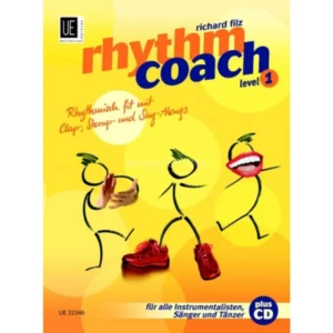 Universal Edition Rhythm Coach 1 mit CD Filz, Buch/CD