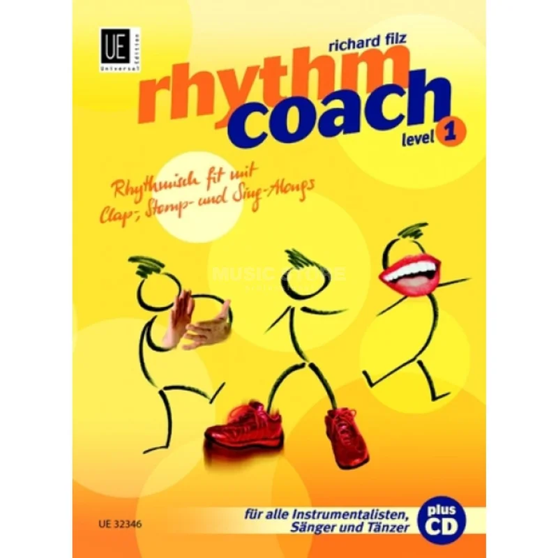 Universal Edition Rhythm Coach 1 mit CD Filz, Buch/CD