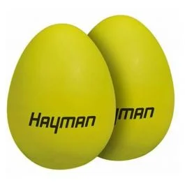 Hayman uova maracas, giallo, 45 grammi, coppia