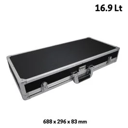 Pedalboard Stagg in abs interno 29x68x8,3cm con custodia