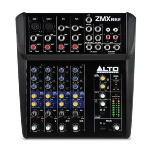 ALTO PROFESSIONAL ZEPHYR ZMX862 MIXER COMPATTO 6 CANALI ZMX-862
