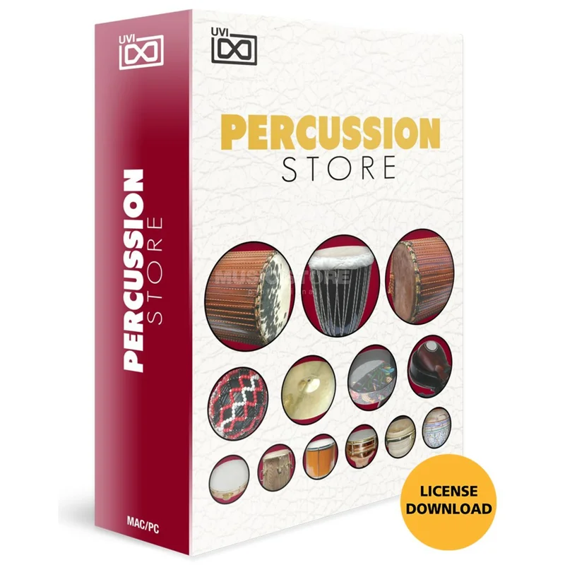 UVI Percussion Store CODE Software Instrument