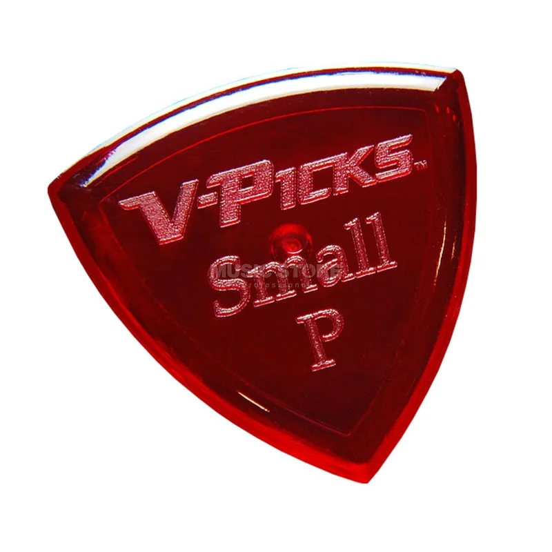V-Picks Small Pointed Ruby Red