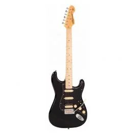 Vintage v6 hss reissued boulevard black