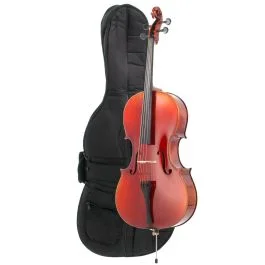 Yibo Violoncello in legno massello stradivari anticato abete