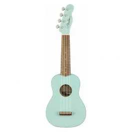 Fender venice soprano ukulele daphne blue