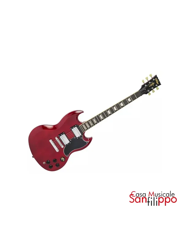 Vintage Vs6 Reissued Cherry Red