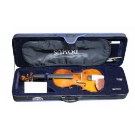 Violino Domus Allievo 1, set completo 4/4, con custodia, arco e pece, corde Dogal
