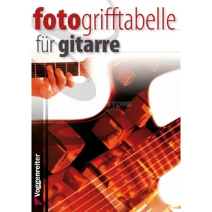 Voggenreiter Fotogrifftabelle für Gitarre