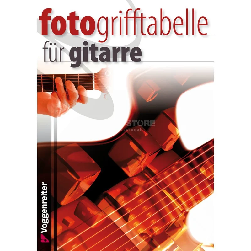 Voggenreiter Fotogrifftabelle für Gitarre