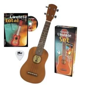 Voggenreiter Ukulelen-Set inkl. Buch with CD & Plektrum