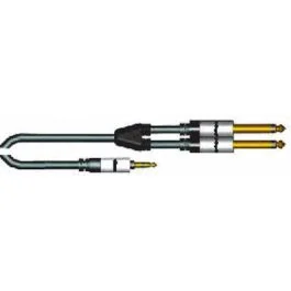 Cavo mini jack st/2 jack mono 3 mt Audiodesign