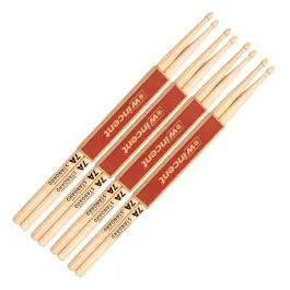 Bacchette Wincent 7A Hickory Standard 4 paia