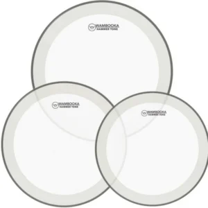 WAMBOOKA HAMMER TONE COH-HM-SET1 10-12-14″ CLEAR WHITE CIRCL