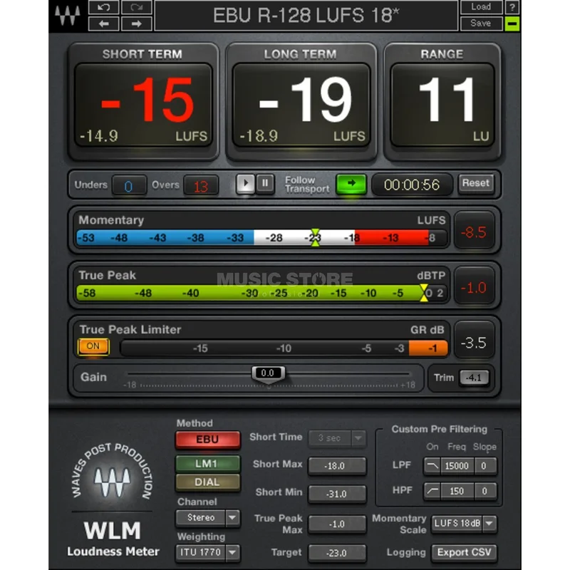 Waves WLM Plus Loudness Meter License Code