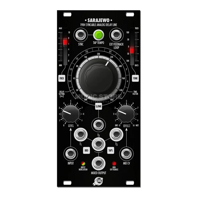 Xaoc Devices Sarajewo Black Panel